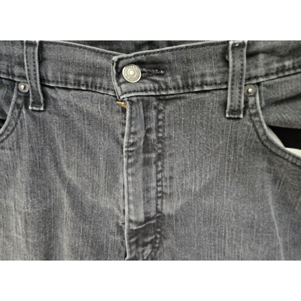Levis 559 Mens Jeans 38x30 Black Relaxed Straight Fit Denim Pants Classic Work - Picture 3 of 12